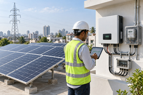 On-grid solar power system